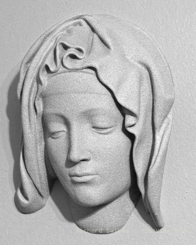 Michelangelo's Pietà, detail of Mary 3D Print 101158