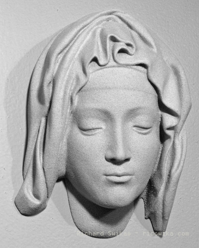 Michelangelo's Pietà, detail of Mary 3D Print 101160