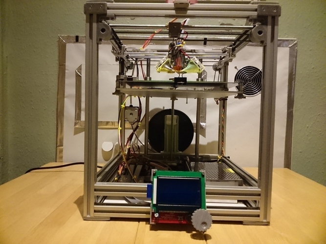 Ultimaker 2 Clone + Ramps 1.4 = Cheap and Cheerful!