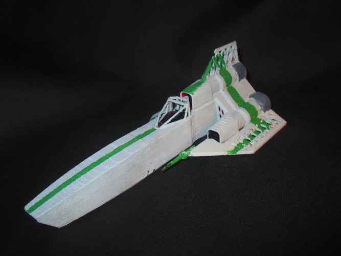 Colonial Viper Mk1 / Battle-star Galactica 3D Print 101344