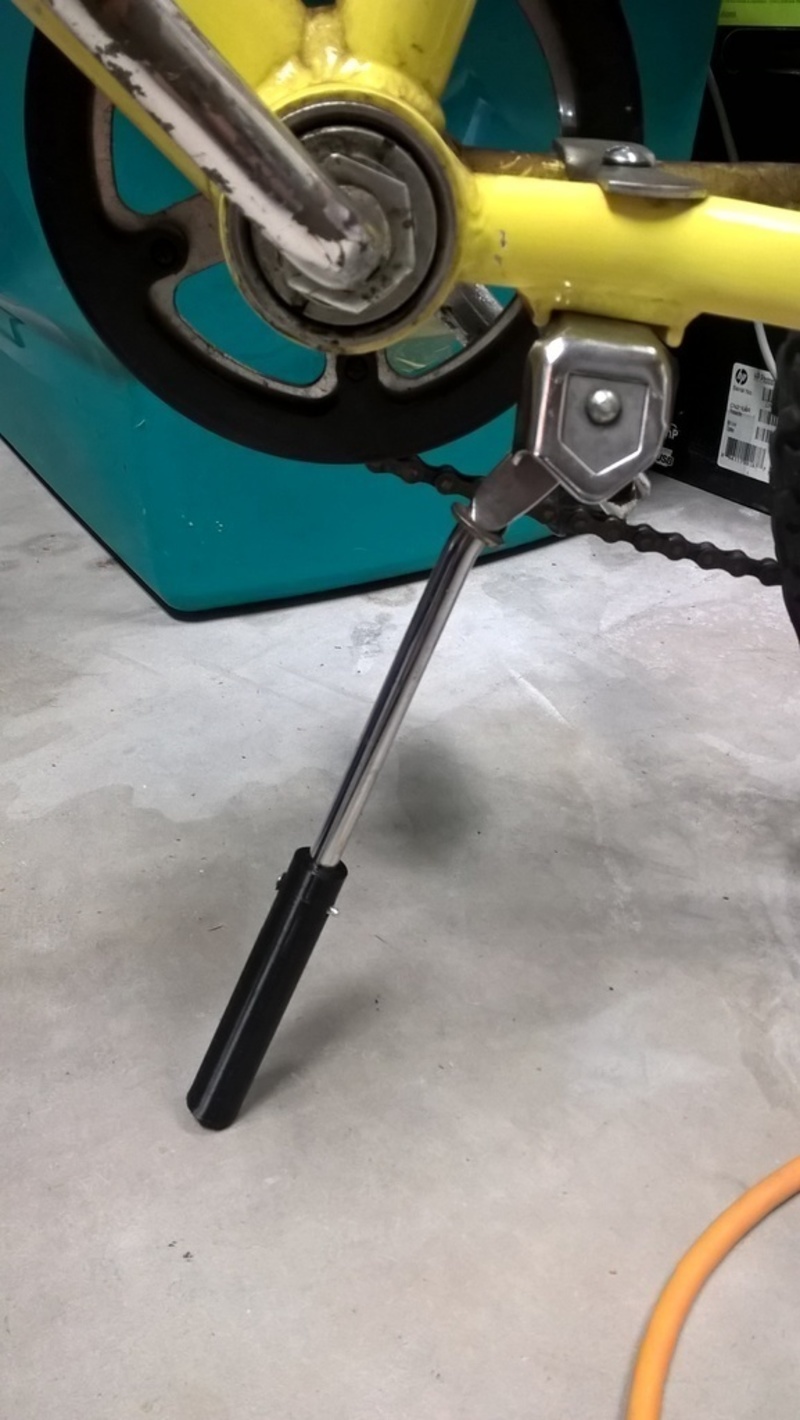 Bike stand extension
