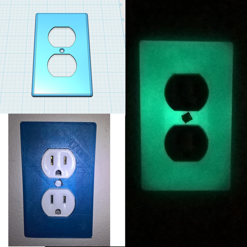 Leviton 27 compatible wall plate (US plugs, electrical)
