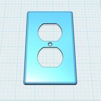 Leviton 27 compatible wall plate (US plugs, electrical) - Thumbnail 2
