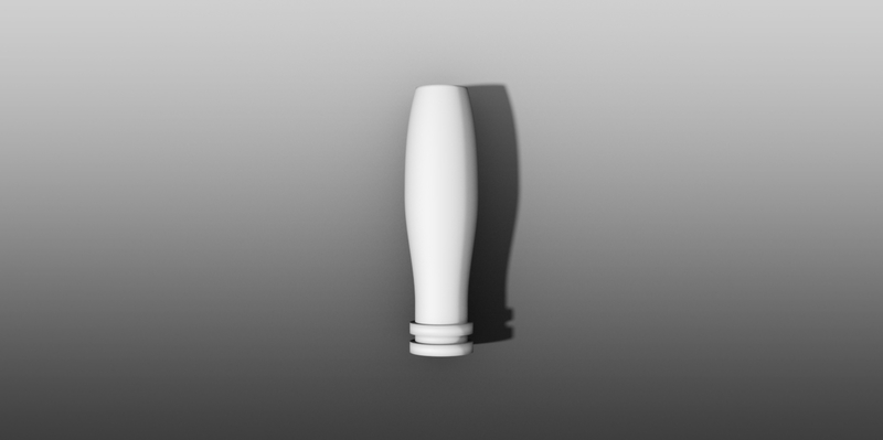 Handgrip standard for 8mm screw rod 