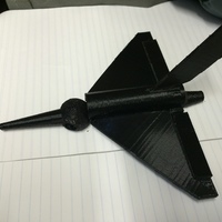 Small Delta Rocket - RC Glider or EDF Jet 3D Printing 101467