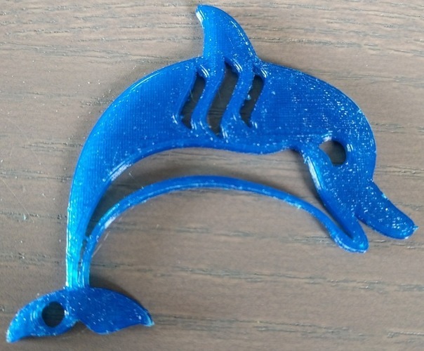 Steemit Keychain - Dolphin