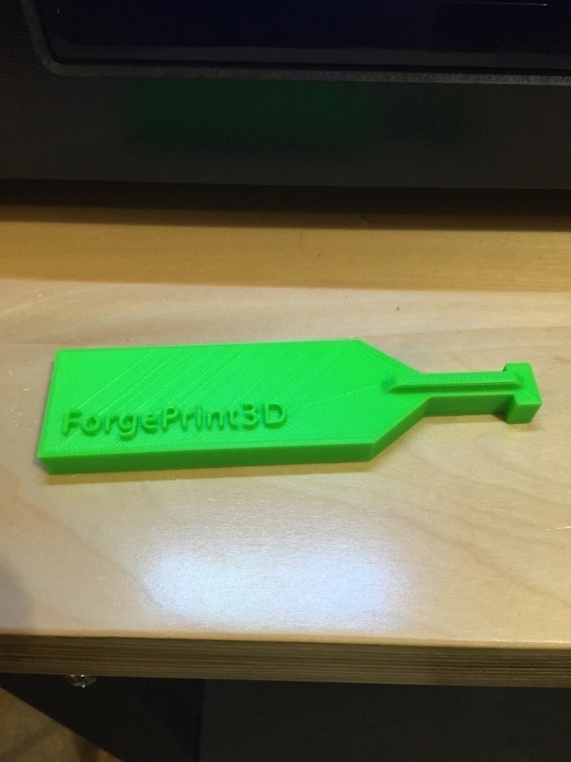 FlashForge Creator Pro Cooling Block Tool