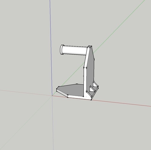 Printrbot Simple Platform Spool Holder 3D Print 101540