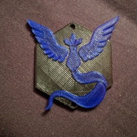 Small Team Mystic Badge 3D Printing 101562