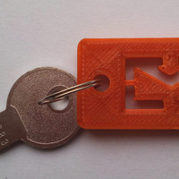 Small Envelope keychain for your mail box 3D Printing 101566