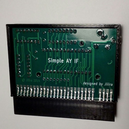 Simple AY ZX Spectrum Sound Interface Case 3D Print 101581