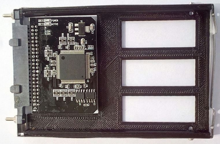 2.5" HardDrive SD mSATA Caddy for HP nc6000 and Compaq Evo N610 3D Print 101586