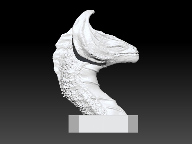 Dragon Head 3D Print 101627