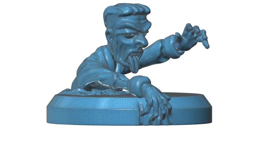 Zombie Climbing Out  3D Print 101675