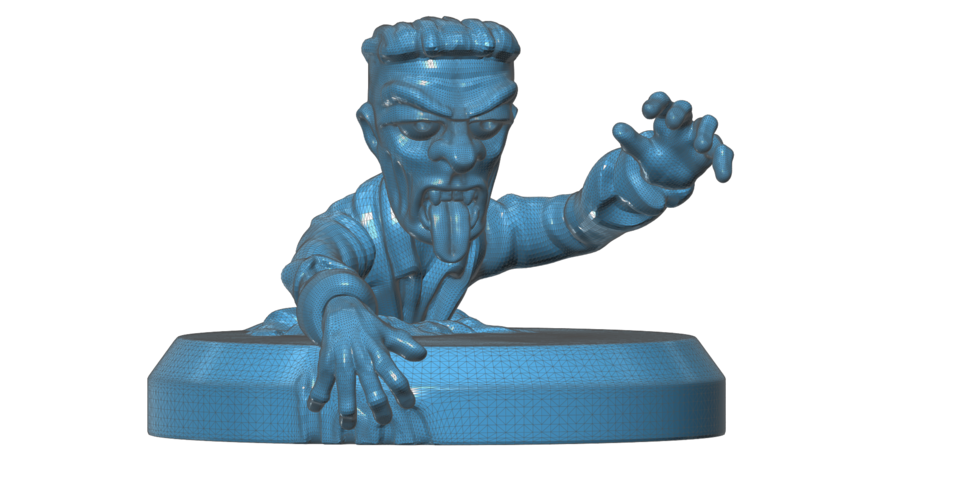 Zombie Climbing Out  3D Print 101676