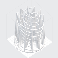 Single Form 2 Build Volume Giant Spiral Tower - Thumbnail 3