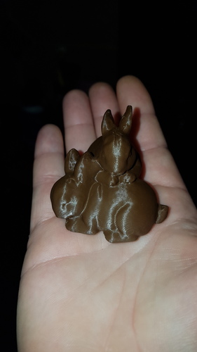 Scanned rabbit figure 3D Print 101692