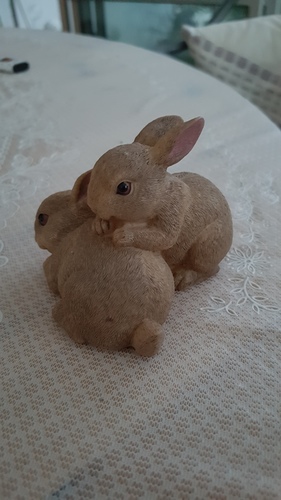 Scanned rabbit figure 3D Print 101696