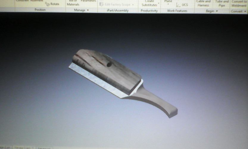 Travel Knife 3D Print 101699