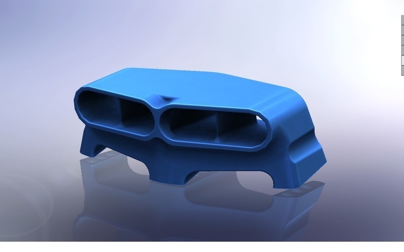 Hood Scoop Hot Rod