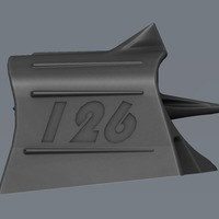 Mini Hood Scoop with turbine - Thumbnail 3