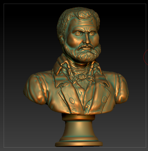 A Bust Of Ernest Hemingway 3D Print 101849