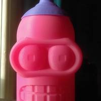 Small Bender Redbull Koozie with Lid 3D Printing 101932