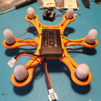 Hexacopter 125 / 110mm spracing f3 coreless 8.5x200mm - Thumbnail 6