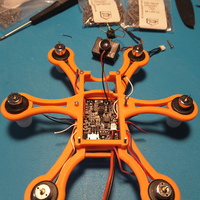 Hexacopter 125 / 110mm spracing f3 coreless 8.5x200mm - Thumbnail 7