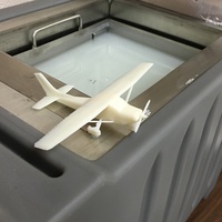 Small Cesna 172 Single Engine Airplane 3D Printing 102000