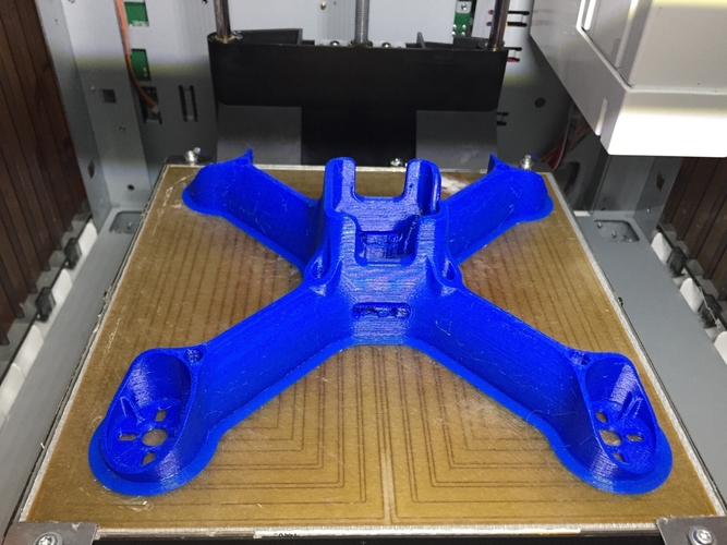 Birdbone Aero 210 FPV Mini Quad Frame 3D Print 102006