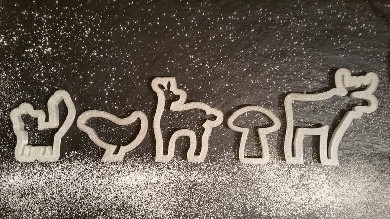 Winter Woodland Cookie Cutters