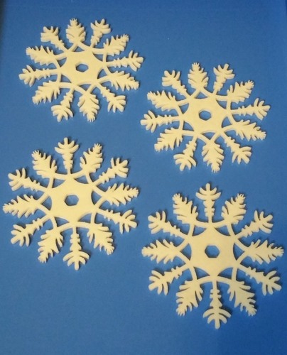 snowflake decoration or drinks coaster 3D Print 102063