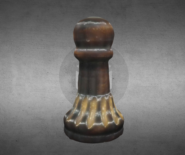 Chesspiece - pion 3D Print 102075