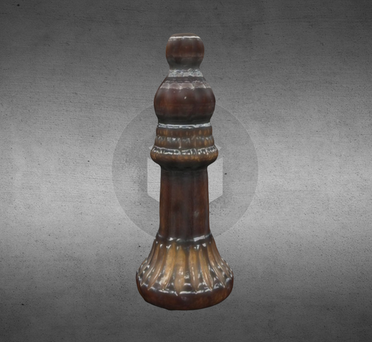Chesspiece - bishop 3D Print 102077