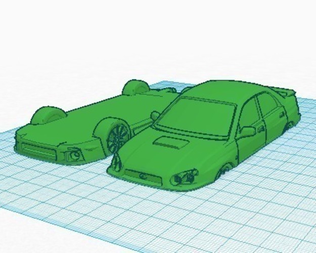 2004 Subaru Impreza WRX 3D Print 102098