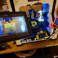 Small Robo 3D Gopro Print Monitor Swing/Tilt Bed Mount  3D Printing 102173