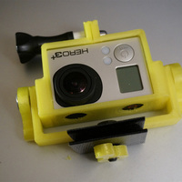 Robo 3D Gopro Print Monitor Swing/Tilt Bed Mount  - Thumbnail 2