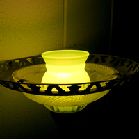 Green Glow UV Torchiere lamp - Thumbnail 2