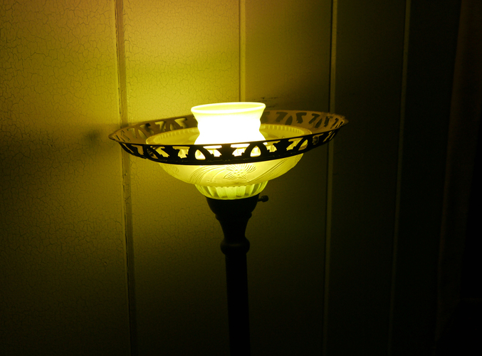 Green Glow UV Torchiere lamp 3D Print 102185