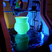 Green Glow UV Torchiere lamp - Thumbnail 5