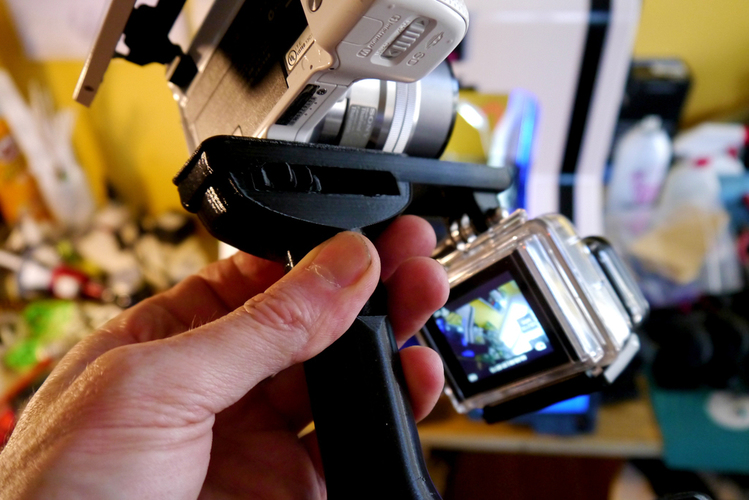 Handy Handheld Camera Mount V2.0 3D Print 102206