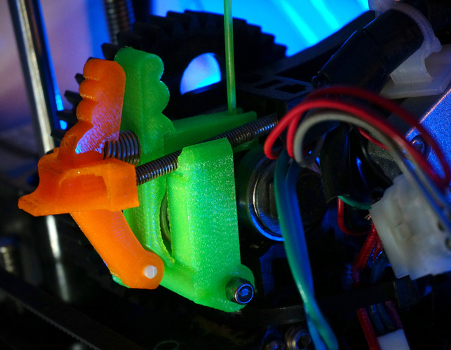 Filament Quickchange for Robo 3D, Wade extruders
