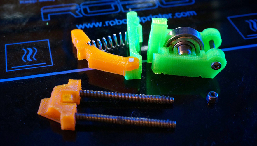Filament Quickchange for Robo 3D, Wade extruders 3D Print 102224