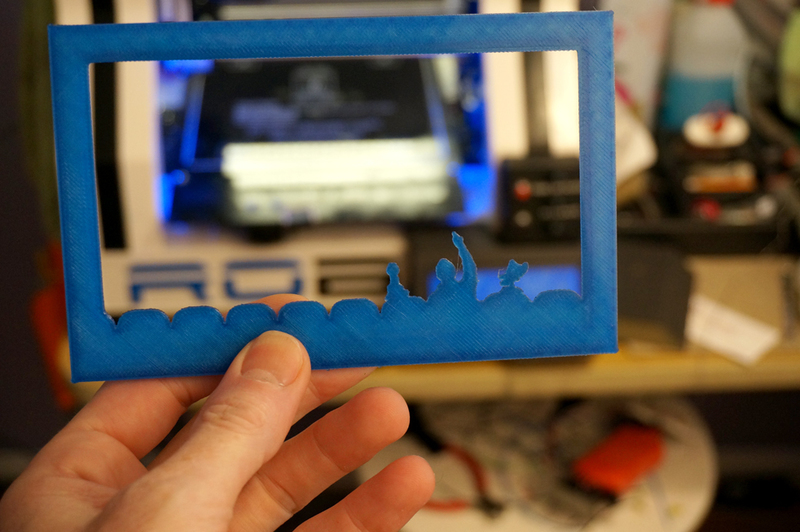 MST3K fridge magnet photo frame