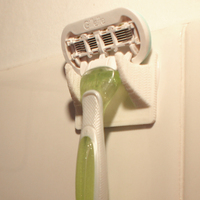 Hang many things, including wide shavers, wall hook  - Thumbnail 3
