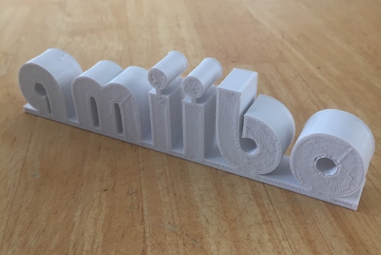 Amiibo Logo 3D Print 102293