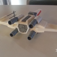 X-Wing Starfighter - Star Wars - 3dPrintable - 3dFactory Brasil - Thumbnail 2