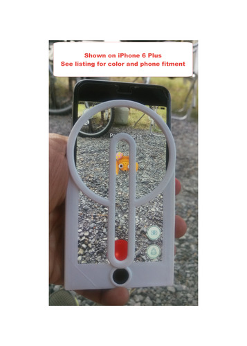 Pokemon Go Aimer iPhone 6 Plus 3D Print 102371