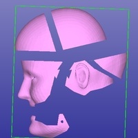 Women Android Face for latex Mask - Thumbnail 2
